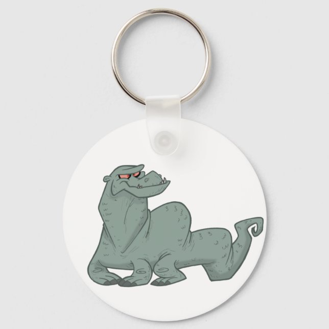Komodo Dragon Keychain (Front)