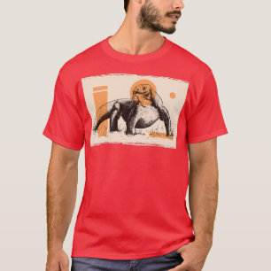 Komodo dragon Komodo reptiles vintage 1 T-Shirt