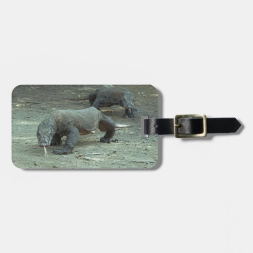 Komodo Dragon Luggage Tag