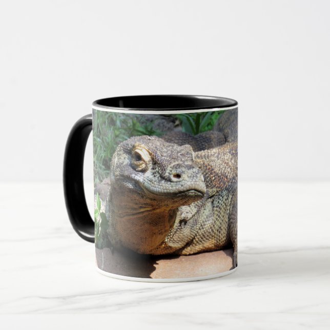 Komodo Dragon Mug  (Front Left)