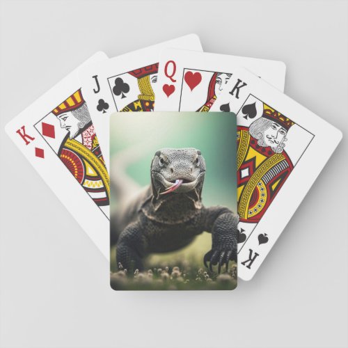 Komodo Dragon Playing Cards