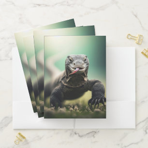 Komodo Dragon Pocket Folder