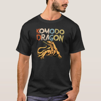 Komodo Dragon Shirt Vintage Style Komodo Dragon Si