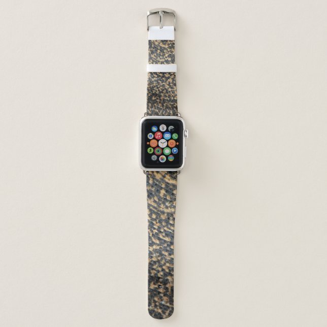 "Komodo Dragon Skin" Apple Watch Band (Front)