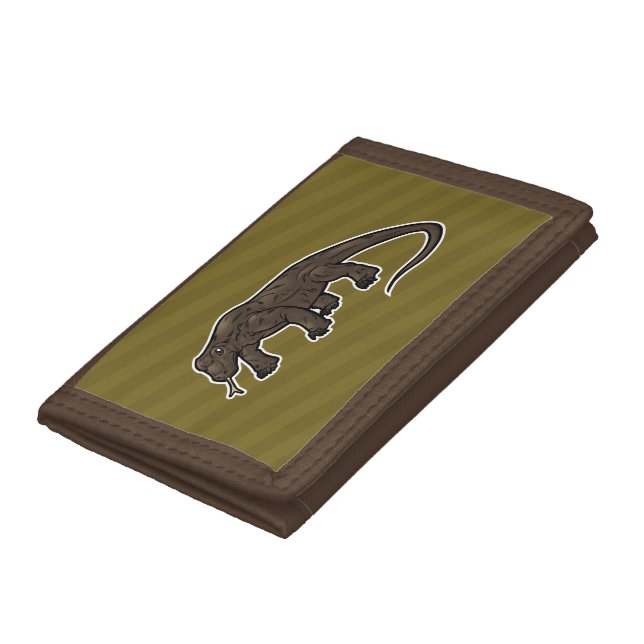 Komodo Dragon Trifold Wallet (Bottom)