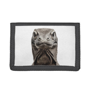 Komodo Head Tri-fold Wallet