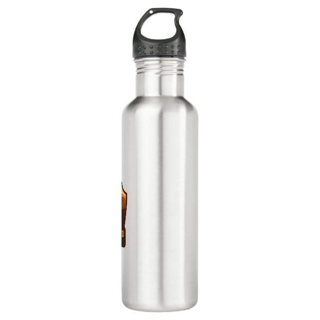 Komodo Island National Park Stainless Steel Water Bottle (Front)