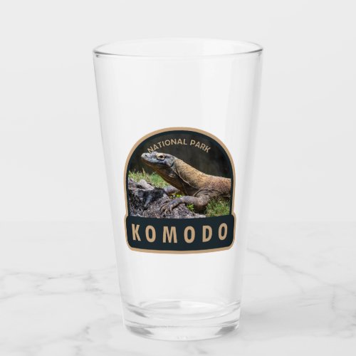 Komodo National Park Indonesia Vintage  Glass