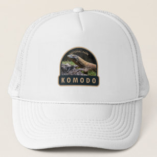 Komodo National Park Indonesia Vintage Trucker Hat
