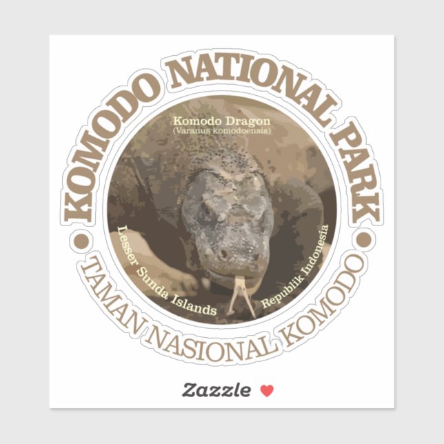 Komodo NP Sticker (Sheet)