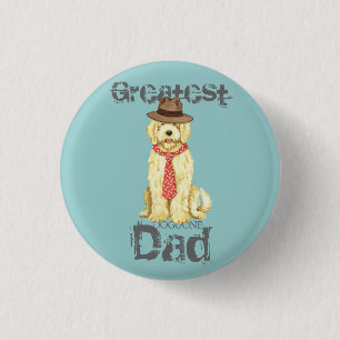 Komondor Dad Button