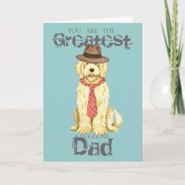 Komondor Dad Card (Front)