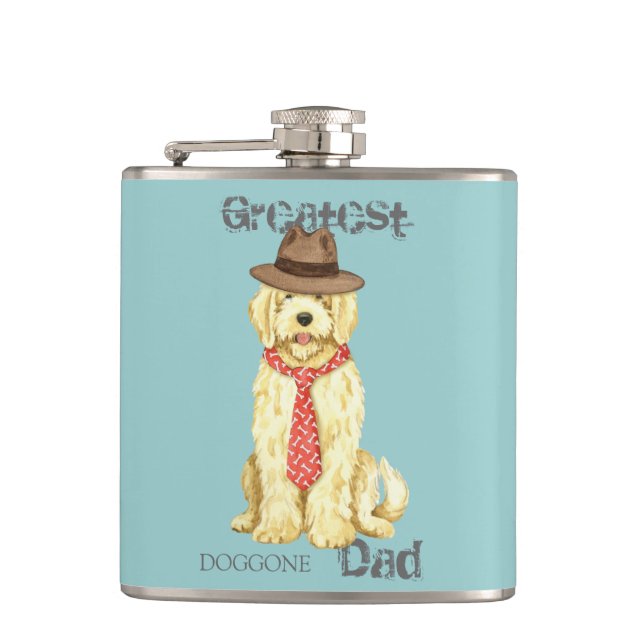 Komondor Dad Flask (Front)