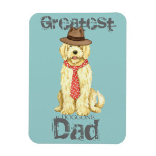 Komondor Dad Magnet