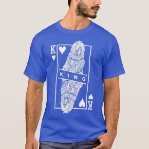 Komondor Hungarian Sheepdog King Of Hearts Mop Dog T-Shirt