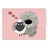 Komondor - I Love Ewe! (Front Horizontal)