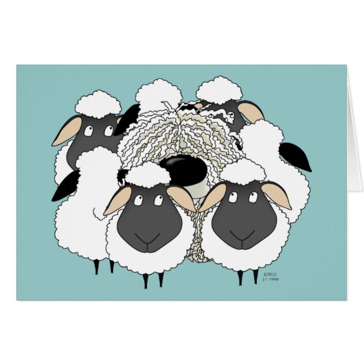 Komondor - Missing Ewe! Cards (Front Horizontal)