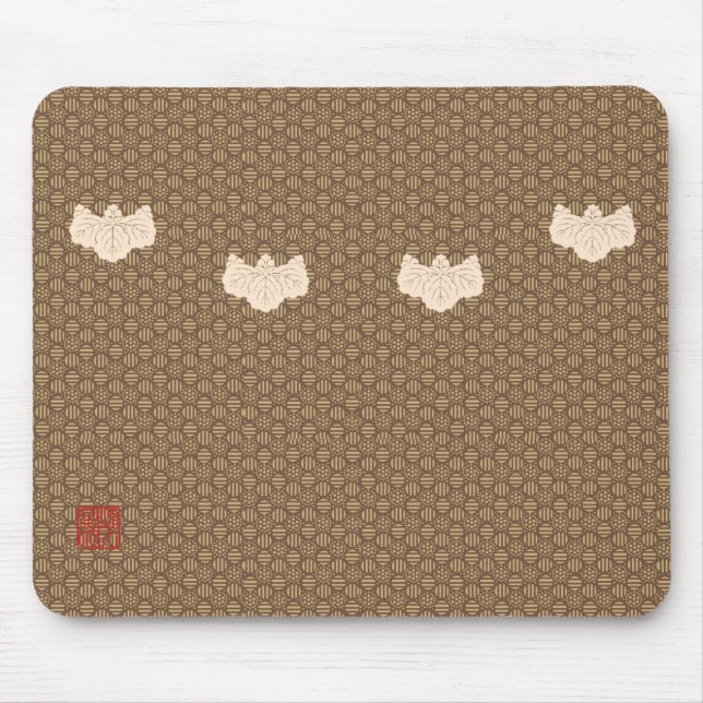 Komonjikirimontsukikawa-doubuku Mouse Pad (Front)