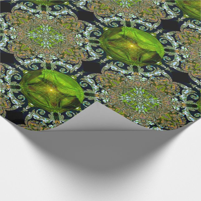 Komorebi Classic Elegant Christmas Wrapping Paper (Corner)
