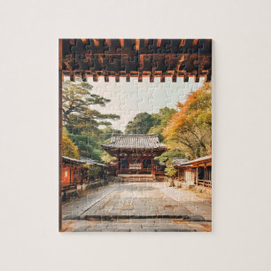 Komorebi - The Sun-Drenched Temple Jigsaw Puzzle