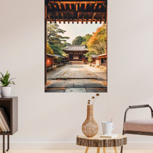 Komorebi - The Sun-Drenched Temple Poster