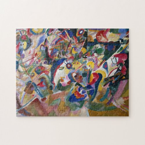 Komposition VII  Kandinsky Jigsaw Puzzle