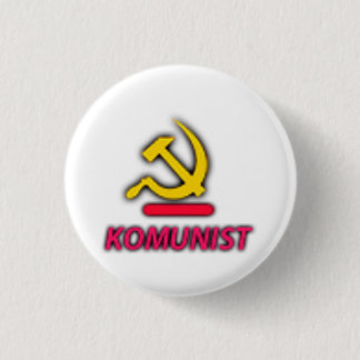 Komunist Party Logo Button
