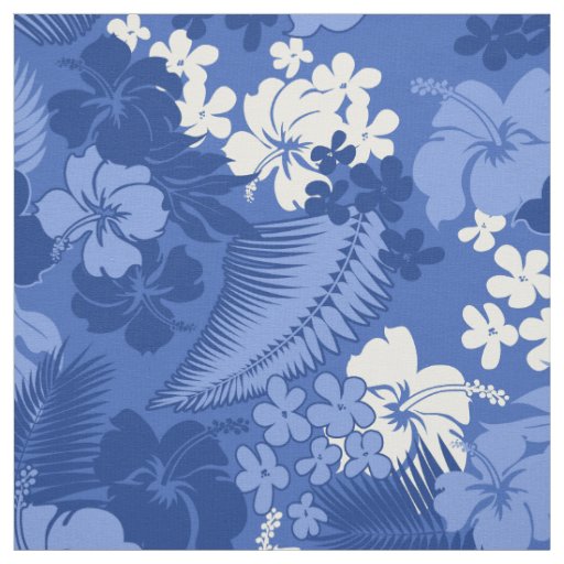 Kona Bay Hawaiian Hibiscus Fabric