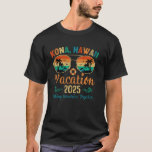 Kona Beach Hawaii Vacation 2025 Friends Family Sum T-Shirt