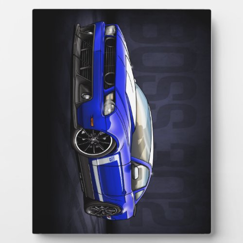 Kona Blue 2012 Boss 302 Plaque