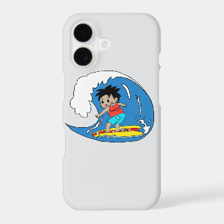 Kona Boy Surfs Big Wave Phone Case- Surf Art iPhone 17 Case