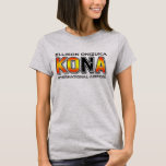 Kona KOA Airport Code Women&#39;s T-shirt