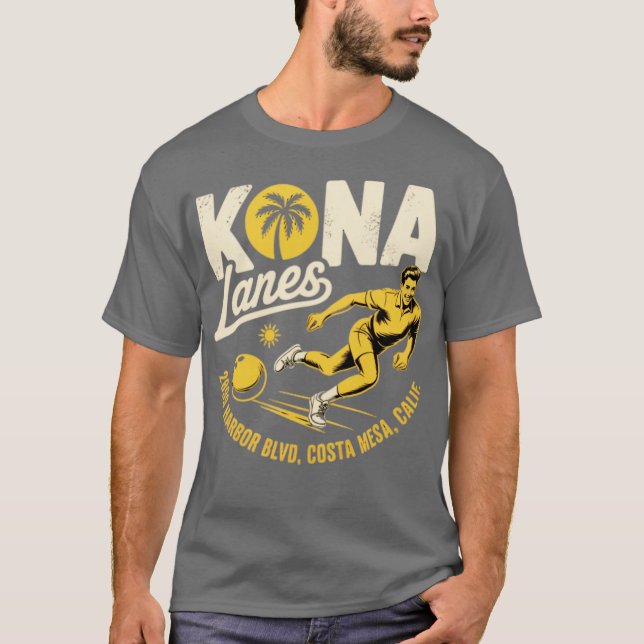 Kona Lanes Costa Mesa T-Shirt (Front)