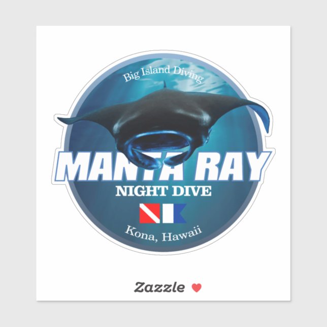 Kona Night Dive (DD2) Sticker (Sheet)