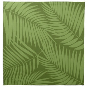 Kona Palms Hawaiian Leaf Cloth Napkin