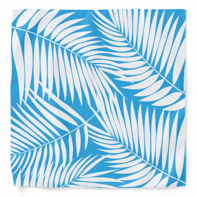 Kona Palms Hawaiian Leaf Tropical Bandana (Front)