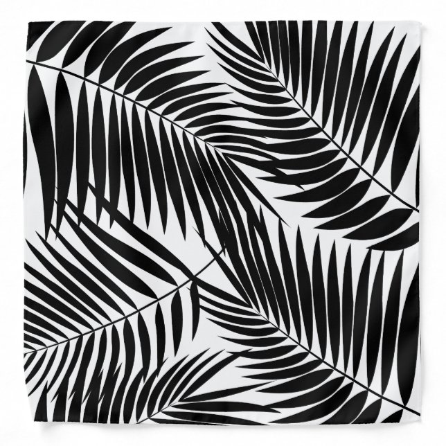 Kona Palms Hawaiian Leaf Tropical Bandana (Front)