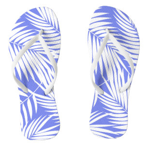 Kona Palms Hawaiian Leaf Tropical Flip Flops