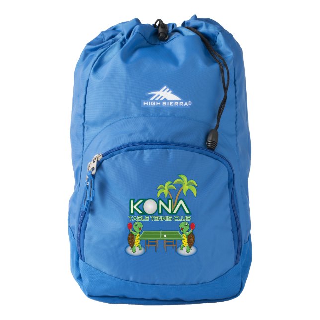 Kona Table Tennis Club High Sierra Backpack (Front)