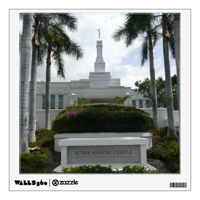 KONA TEMPLE WALL DECAL (Front)