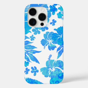Kona Times Hibiscus Hawaiian Engineered Turq iPhone 16 Pro Case