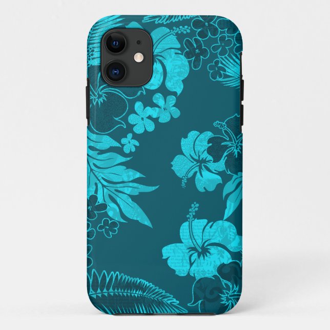 Kona Times Hibiscus iPhone 5 Cases (Back)