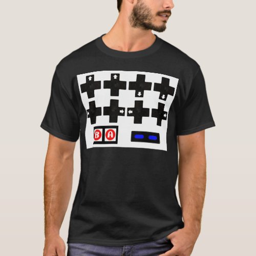 Konami Contra Code T_Shirt