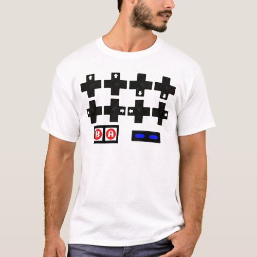 Konami Contra Code T_Shirt