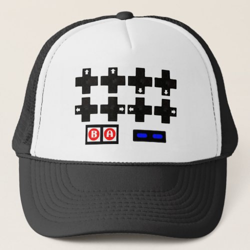 Konami Contra Code Trucker Hat