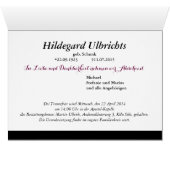 Kondolenzkarte (Inside Horizontal (Bottom))