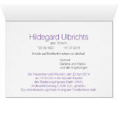 Kondolenzkarte (Inside Horizontal (Bottom))