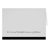 Kondolenzkarte (Front Horizontal)