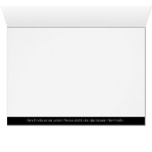 Kondolenzkarte Rosen (Inside Horizontal (Bottom))