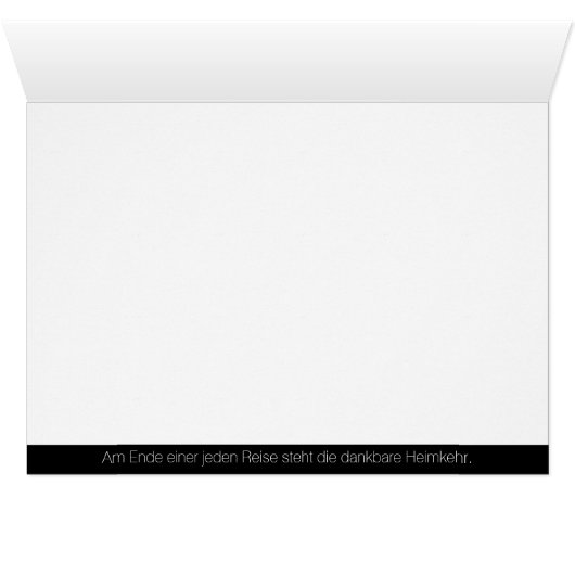 Kondolenzkarte Rosen (Inside Horizontal (Bottom))